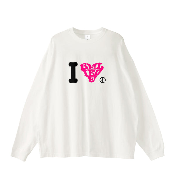Limited I BELIEVE L/S Tシャツ