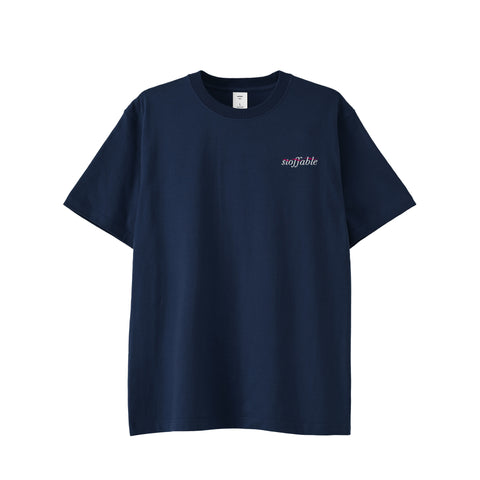 [Wave] ロゴステッチ Tシャツ